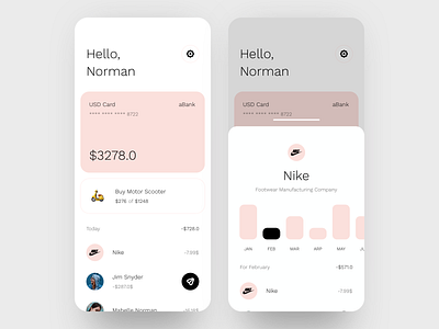 Augustusatron Fintech App app banking card checkout creative dashboard design desktop finance fintech illustration interface ios landing lend material typography ui ux website