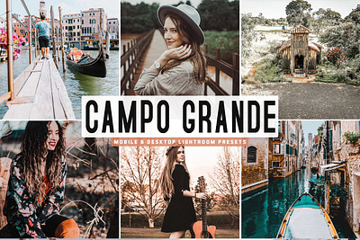 Campo Grande Lightroom Presets Pack 300 dpi 300dpi design display doddle dribbble dribbble best shot graphic design illustration illustration art lightroom lightroom preset mobile modern presets ui