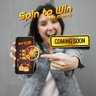 spin to win branding game design logo logodesign logotype