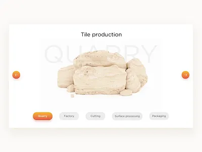 Marble tile slider (3D modeling, animation & UI) 3d 3d motion adobexd after effect animate animation blender3d clear granite motion photoshop quarry slider tile ui uidesign