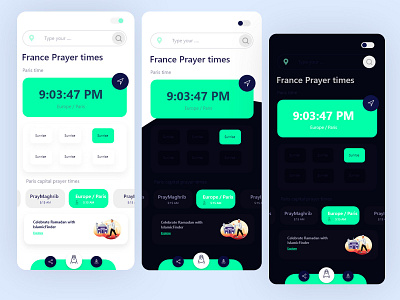 App for Pary adobe xd app branding design illustration pary time uidesign