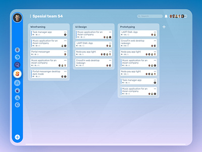 Task Manager | Web applications android figma illustration ios mobile app design prototyping user experience user interface web design wireframing