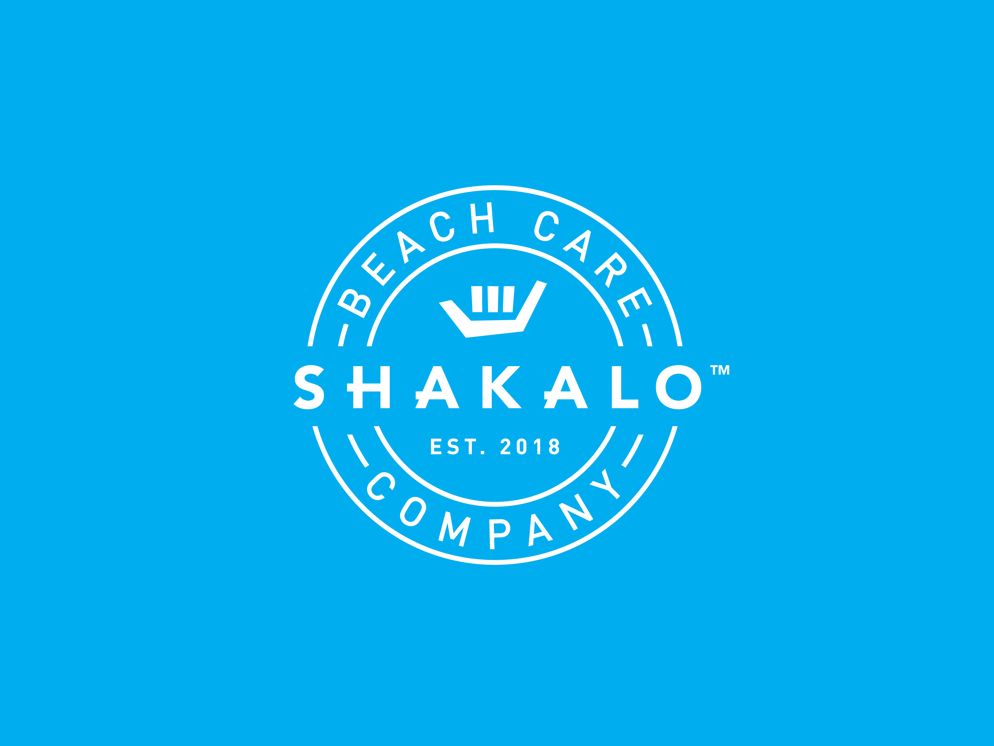 Shakalo Beach Care Company | Brand badge beach branding california coast coastal colorado designer florida identity kroneberger design logo logo design shaka surf surfing type
