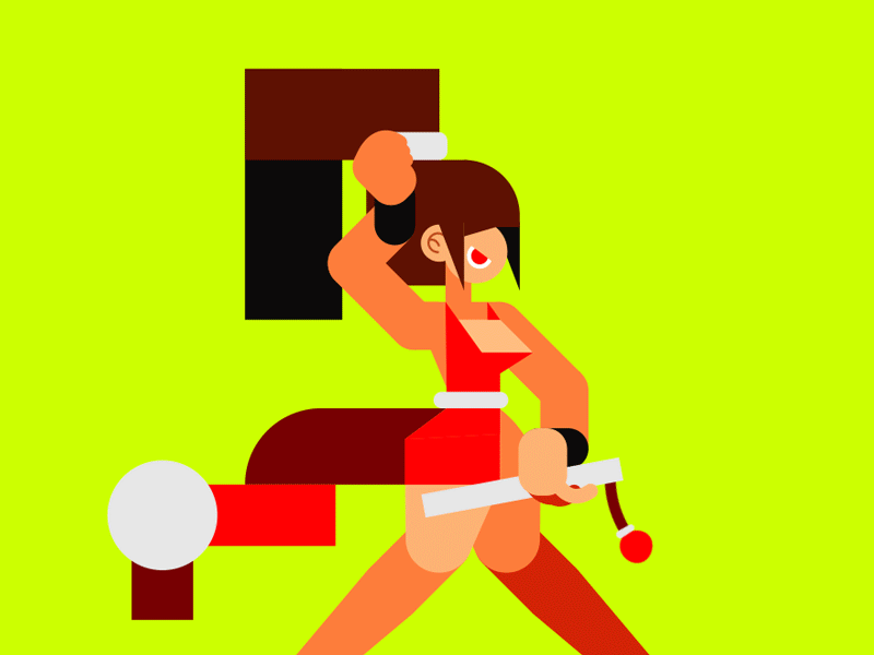 mai gif animated animatedgif girls kof mai