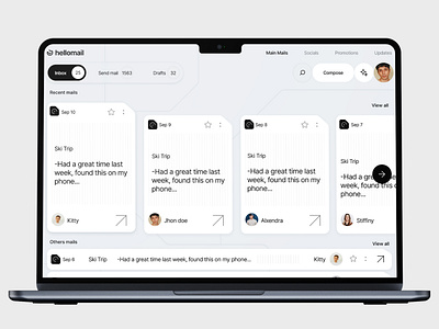 Email design UI 3d animation branding dashboard email dashboard email design email modern design email user interface graphic design logo motion graphics ui
