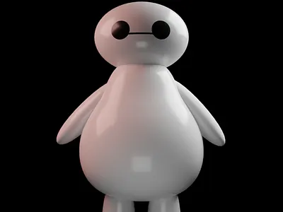 Baymax 3d baymax