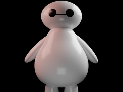 Baymax 3d baymax