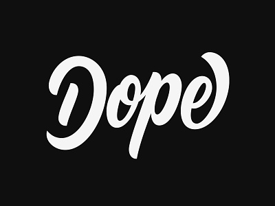 Dope calligraphy customtype handlettering lettering process tutorial tutorials type typography vector