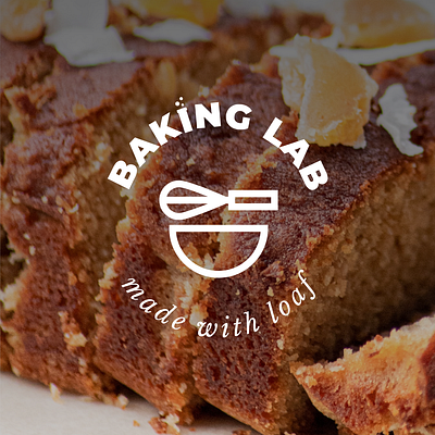 Baking Lab branding design logo