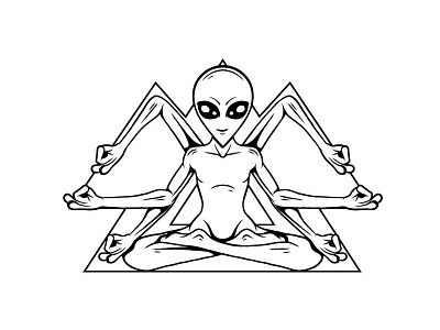 Wakaan Alien alien branding character character design design illustration vector wakaan