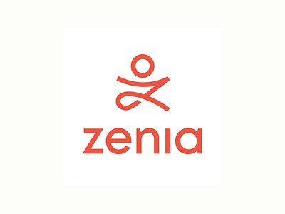 Zenia – logotype animations app branding design icon logo minimal typography vector