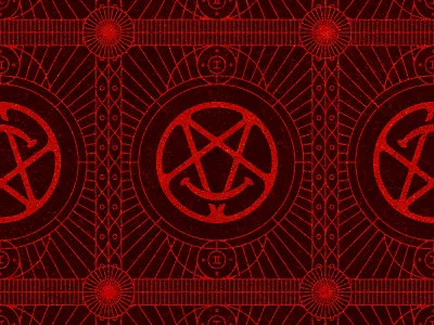 DC Pattern illustration pattern sigils