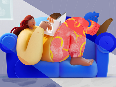 OMG! I'm WFH — Now What?! 3d art 3d artist art direction artwork design illustration microsoft microsoft office vector