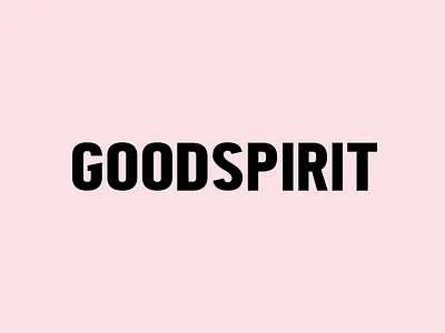 GoodSpirit Branding & Packaging brand branding branding design can design color color palette design drink logotype packaging visual identity wordmark