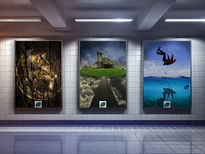 Poster creation graphics posters