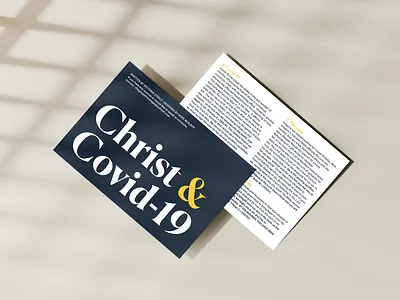 Gospel Leaflet Design design graphic design typography