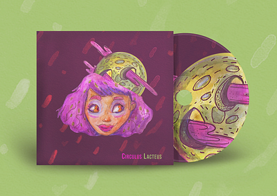 Album Cover Illustration adobe album cover artdirection branding character design flat illustration illustrations