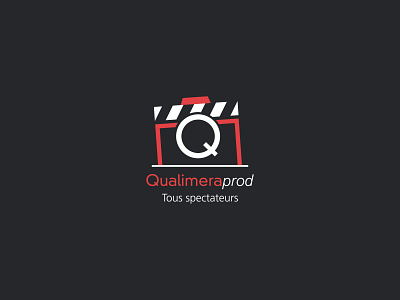 QualimeraProd Identity - Audiovisual Collectif audiovisual branding camera design logo vector video production