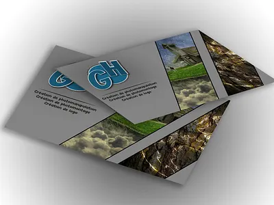 Carte de visite grays logo visit card