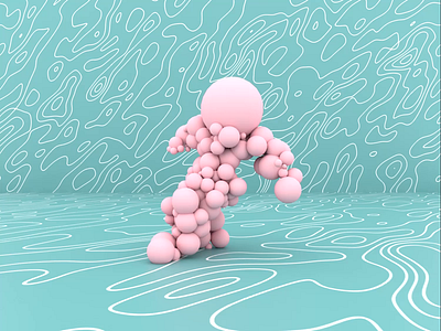 Dance 3d abstract animation arnold artwork blue c4d cinema4d creativity dance dancing design graphic inspiration maxon mixamo moving pink surreal texture