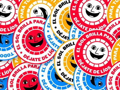 Work in progress for Déjate de Líos badge badge design badgedesign branding branding and identity branding brand identity design identity illustration logo design