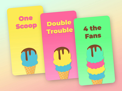 Product Posters | Client: Instafilm agency brand branding branding design creamy design film films gradient ice cream illustration illustrator marketing print print design product product branding saturated typography vector
