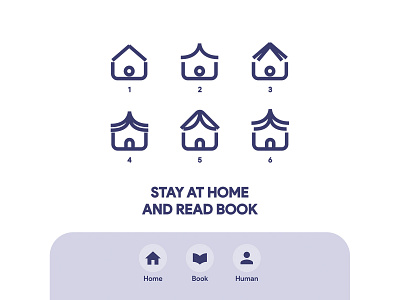 Freebies Stay at home and read book logo design corona coronavirus free freebies home iran logo stay home stayhome tehran