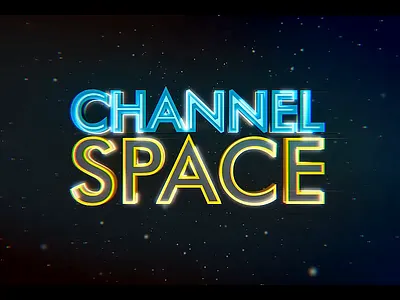 Cinematic Space Show Logo Template 3d after effects animation branding broadcasting cinematic creative logo motion design motion graphics sci fi scifi space stars studio title title sequence tv show
