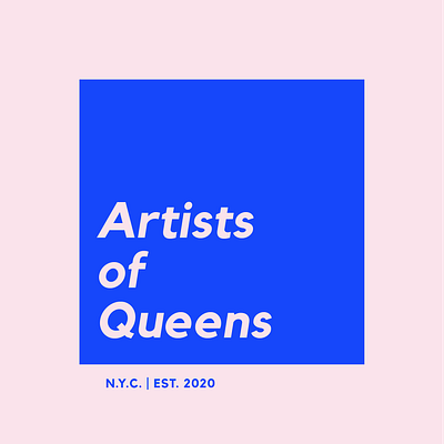 Artists of Queens artists artists of queens branding branding concept branding design design identity instagram posts lettering logo new york nyc queens queens ny