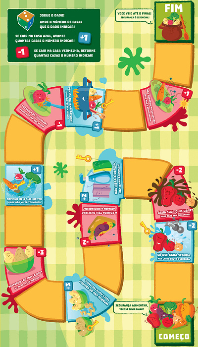 World Health Day / Dia Mundial da Saúde (3) board game cartoon cartoon character character design childrens illustration illustration