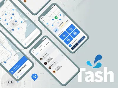 Tash Wash App - P3 app car card design favorite iphone x list map mapbox mapping marker mobile mobileapp search ui