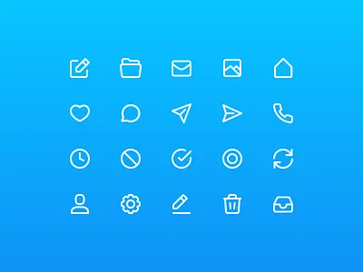 HOMS Icons app bundle home house icon set icons iconset network social network