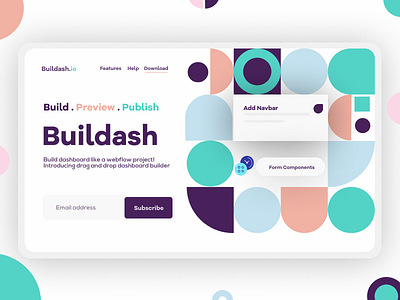 Buildash app ui