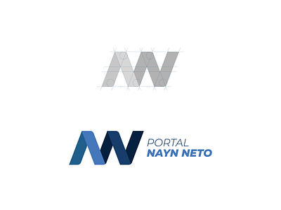 Nayn Neto blogger brand branding journalist logo news visual identity