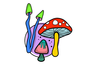 Shroomz flatdesign flaticondesign flatillustration illustration