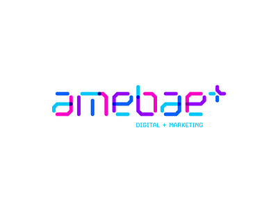 AMEBAE / SEO & Data Analysis analysis app brand data design designer digital letter logo logodesign logotype modern type typography ux