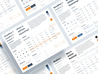 Fintel Connect • Digital Marketing Platform styleguide ui uidesign web application