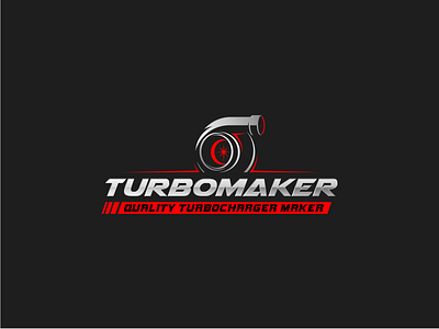 Turbomaker automobiles automotive branding branding design car logo car parts colors design idenity identity mascotlogo minimal minimalist minimalist logo modern logo red turbo turbo logo typography vector