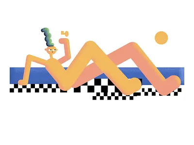 One Keyholder adobe illustrator after effects character design illustration minimalist styleframe