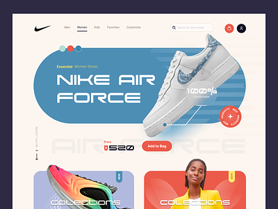 Roei uit Charlotte Bronte Deens Nike Concept by Katarina for Orizon: UI/UX Design Agency on Dribbble