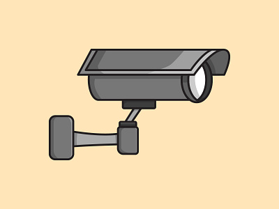 CCTV Vector Illustration camera camera icon camera illustration camera logo camera vector cctv design flat design flatdesign flatvector illustration vectolillustration vector vectorart