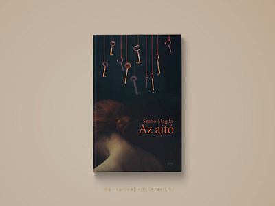 30 days book cover challenge #6 az ajtó book book cover challenge concept cover cover design könyvborító szabó magda