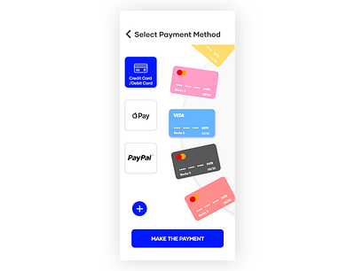 Select Payment dailyui design payment ui xd