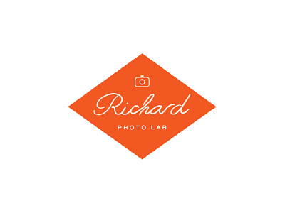 Richard Photo Lab branding design logo