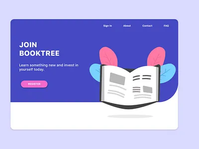 Daily UI Challenge Day 003 - Landing dailyui dailyui 003 dailyuichallenge uidesign