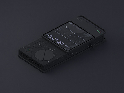 field recorder design fieldrecorder music product record sound ui ux voice