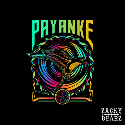 PAYANKE new logo for a brand art direction artist artwork bird icon bird logo color palette colorful design art designer drawing drawings icon illustration merch design shirtdesign vector