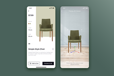 Store App UI concept app chair form infomation ui design mobile simple sketch store store app store design template theme ui ui design ui kit uidesign