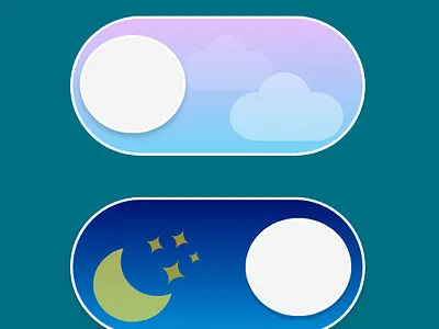 Day 11 #UI daily practice day and night hover state switch switch button uidesign