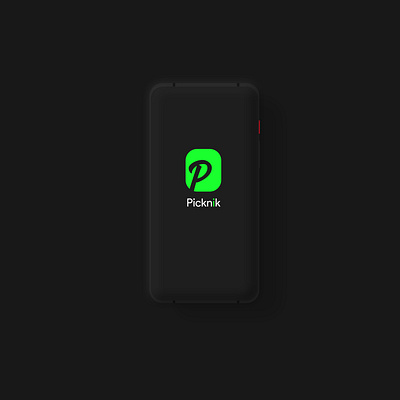 Picknik brand design branding design flat icon identity branding illustraion logo logo design minimal typography